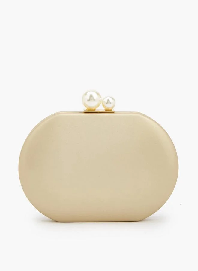 Pearl Clutch With Detachable Shoulder Chain Ramadan Collection
